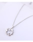 Fashion Silver Copper Plated Gold Necklace