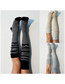 Fashion Black Knitted Tube Socks Wool Socks