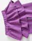 Fashion Purple Fake Two Children's Culottes