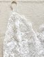 Fashion White Lace Sling Jumpsuit
