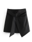 Fashion Black Irregular Skirt