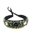 Fashion Square Diamond Color Crystal Gemstone Headband