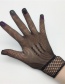 Fashion White Mesh High Elastic Gloves