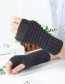 Fashion Light Grey Pure Color Gloves