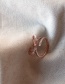 Fashion Rose Gold Bow Open Ring