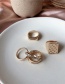 Fashion Gold Geometric Ring