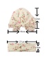 Fashion Color Printed Cross Hair Band + Printed Rabbit Ear Hat Parent-child Suit