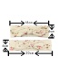 Fashion Color Rabbit Ears Elastic Hairband + Printed Knotted Headband Parenting Family Set