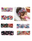 Fashion White Color Print Knotted Rabbit Ears Children's Headband