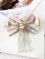 Fashion Color Pearl-studded Sequined Butterfly Stud Hair Clip