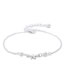 Fashion Silver Starfish Pearl Anklet