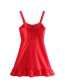 Fashion Red Strap Dress