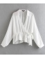 Fashion White Translucent Shirt