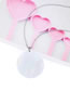 Fashion Silver Natural Color Shell Necklace
