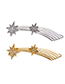 Fashion Gold Curved Star Hairpin
