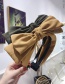 Fashion Dark Green Double-layer Large Bow Wide-brimmed Headband