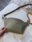 Fashion Green Letter Chain Shoulder Messenger Bag