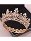 Fashion Silver Diamond-shaped Heart-shaped Crown