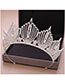 Fashion Silver Crystal Crown