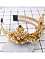 Fashion Gold Leaf Headband