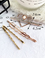Fashion Small Five-pointed Star Alloy Diamondd Pearl Five-pointed Star Hairpin Set