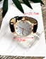 Fashion Rose Red Alloy Pu Electronic Watch