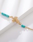 Fashion Gold Mizhu Alloy Turtle Bracelet Anklet
