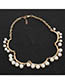 Fashion Brown Imitation Pearl Necklace