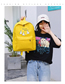 Fashion Yellow Backpack Four-piece Suit