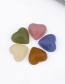 Fashion Coffee Color (one Sold) Love Resin Imitation Natural Stone Earrings