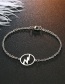 Fashion Silver Stainless Steel Palm Bracelet