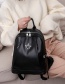 Fashion Black Pentagram Studded Backpack