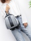 Fashion Gray Woven Mesh Backpack