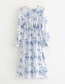 Fashion White Flower Print: Two Dresses