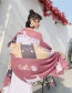 Fashion Cute Cat Cotton And Linen Printed Scarves