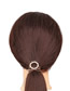 Fashion Round Pearl Geometric Alloy Knotted Pearl Hair Rope
