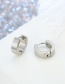 Fashion Square Stainless Steel Earring one pc