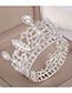 Fashion Silver Crystal Crown Full Circle Alloy Headband