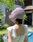Fashion Light Purple Foldable Sun Hat