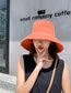 Fashion Orange Bow Big Fisherman Hat
