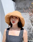 Fashion Orange Bow Big Fisherman Hat