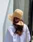 Fashion Cream Color Double-sided Sun Hat