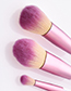 Fashion Pearl Powder 7 Sticks Of Sand And Yellow Purple Hair Makeup Brush