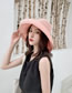 Fashion Creamy-white Foldable Big Hat Sun Hat