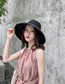 Fashion Pink Foldable Big Hat Sun Hat