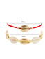 Fashion Gold Ball Shell Alloy Anklet
