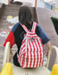 Fashion Black Lollipop Plaid Backpack