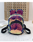 Fashion Purple Sequin Children's Backpack