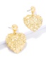 Fashion Golden Shell Alloy Love Shell Earrings