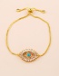 Fashion Gold Micro-inlaid Zircon Pull-out Crystal Bracelet